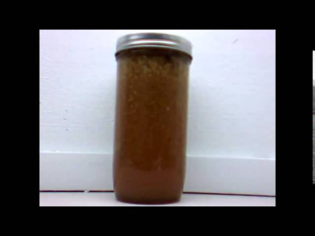 Time Lapse of a Waxy Jar of Honey (13 hours in 43 sec)