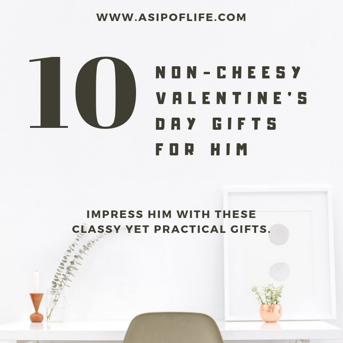 10 Non cheesy valentine's day gifts for him