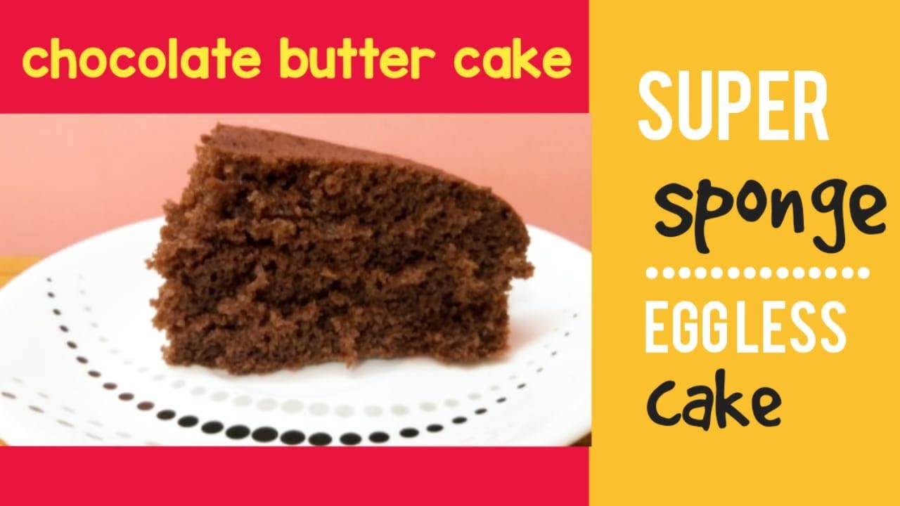 super sponge chocolate butter cake / chocolate cake recipe without oven /birthday cake in lockdown