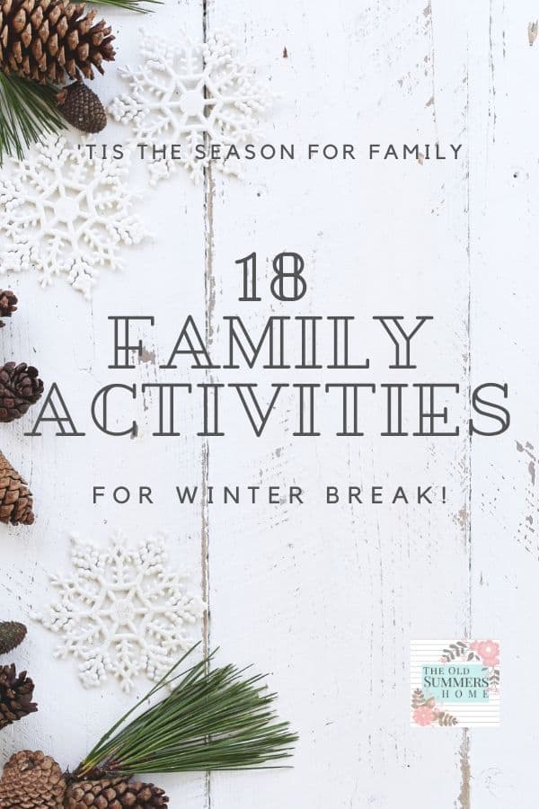 Family Activities - 18 Awesome Ideas for Winter Family Fun!