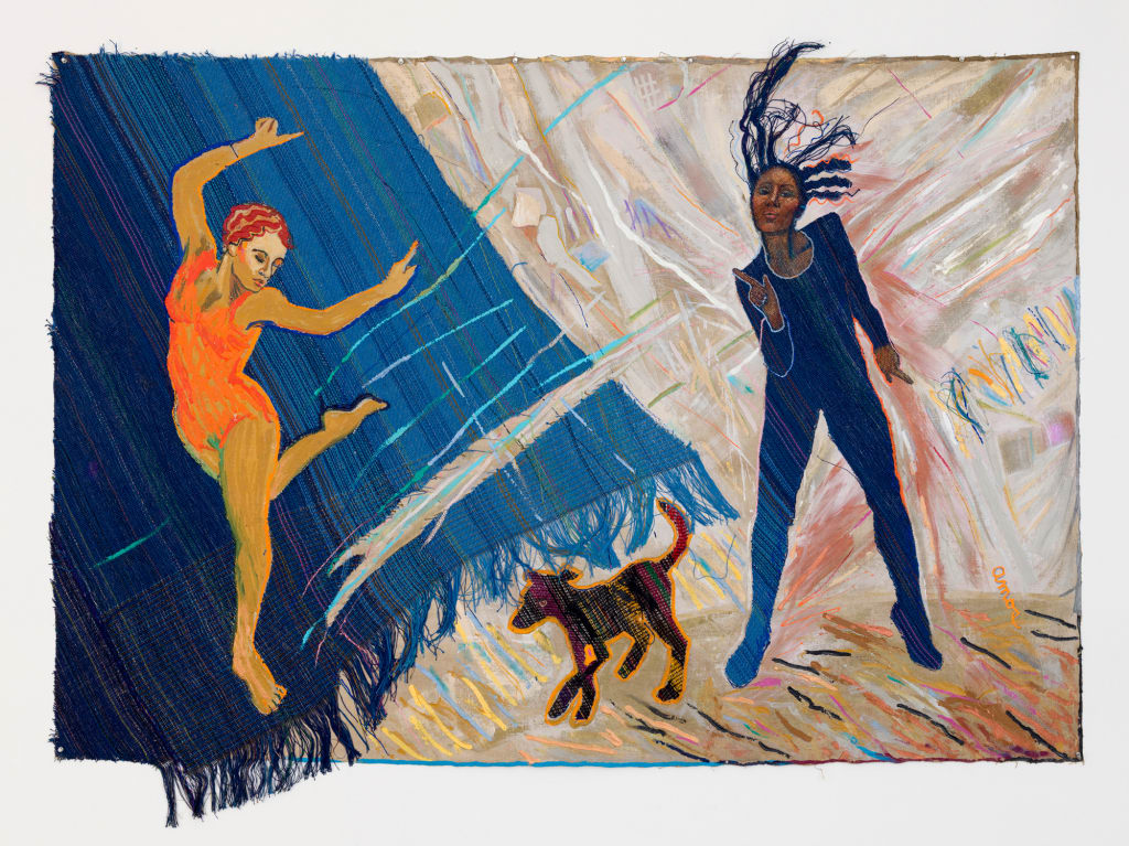 Remembering Emma Amos Through Bright and Buoyant Paintings That Stared Down the Bounds of Art History