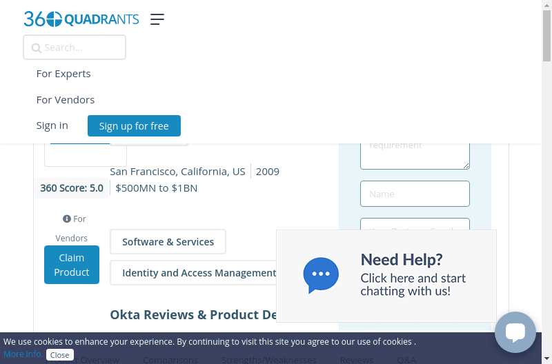 Okta Reviews & product Details 2020: Details, Pricing, & Features