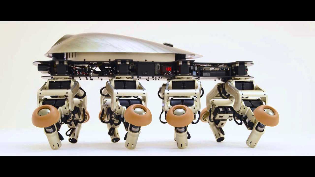 Halluc IIx Multi-Motored Robot With 56 Motors