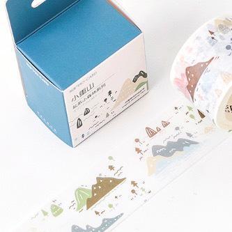 Kawaii Washi Masking Tape - salty forest - Little Moutain