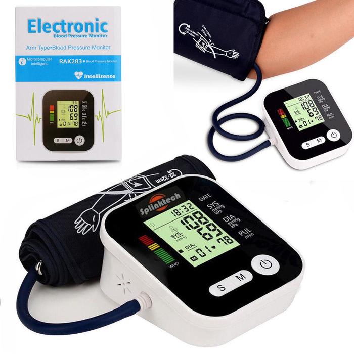 Auto Digital Arm Blood Pressure Monitor BP Cuff Machine Gauge Sphygmomanometer