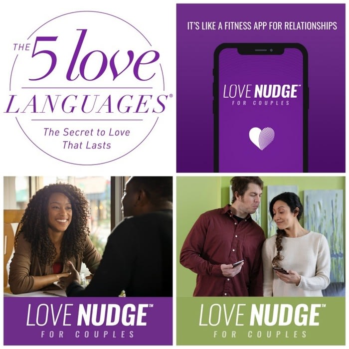 Download FREE Love Nudge App by 5 Love Languages and Win!