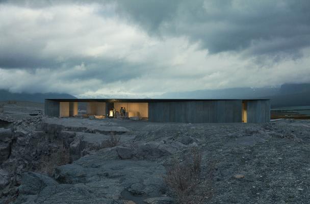 The Iceland Black Lava Fields Visitor Center competition winners announced