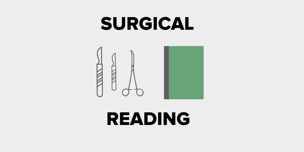 Surgical Reading: How to Read 12 Books at Once