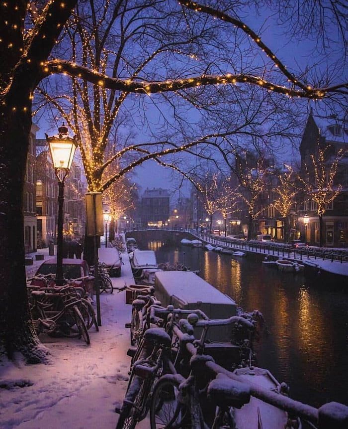 Amsterdam in winter - Cozy & Comfy