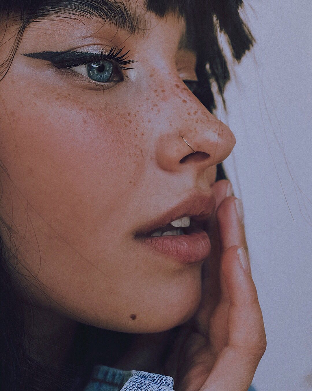 Ekaterina Mironenko on Instagram: "Ситуация.👐🏽 1, 2 or 3?" | Beautiful freckles, Beautiful women faces, Portrait girl