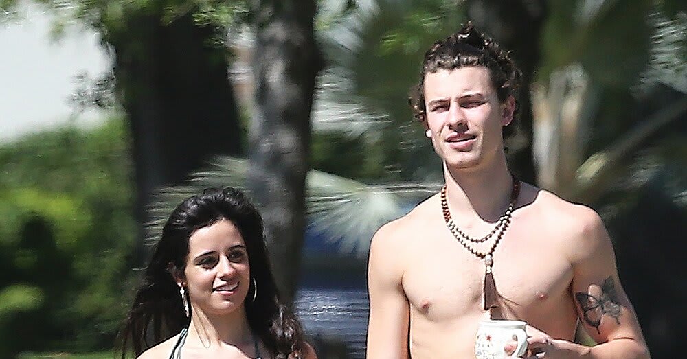 Shawn Mendes and Camila Cabello Share a Smooch While Social Distancing Together in Miami