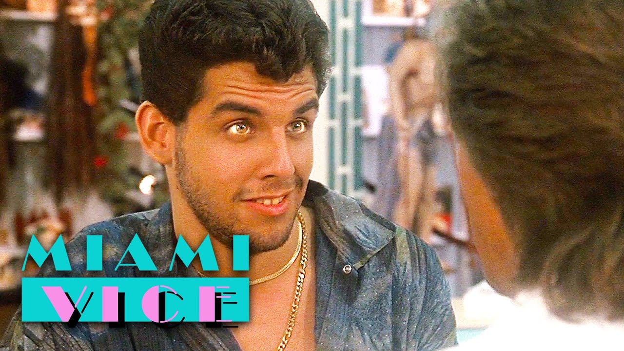 Ben Stiller as 'Fast Eddie' on Miami Vice (1987)
