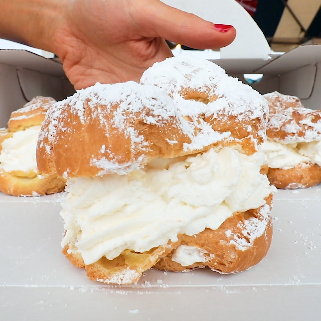 Original Cream Puffs are a crowd-pleaser at the Wisconsin State Fair