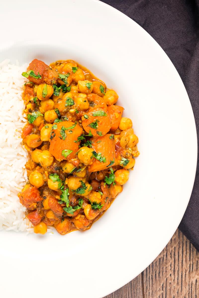 Vegan Chickpea and Carrot Curry