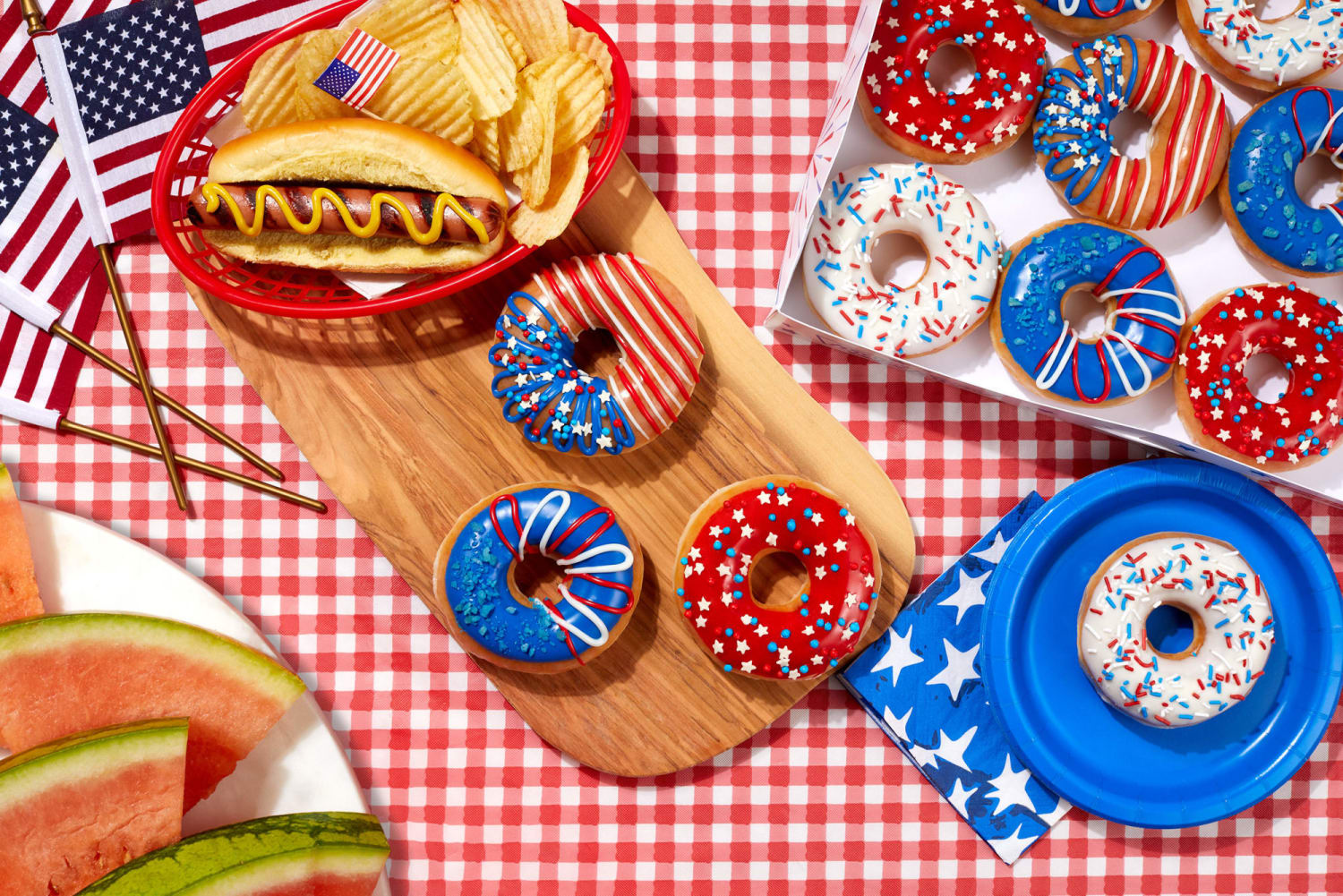 Krispy Kreme goes patriotic with Indoughpendence Day Doughnuts