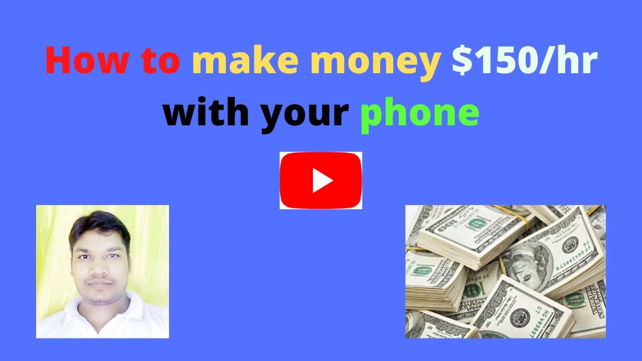 How to make money $150/hr with your phone