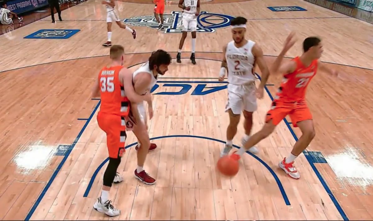 The ACC has suspended Syracuse's Buddy Boeheim for Thursday's conference tournament game against Duke Boeheim hit Wyatt Wilkes in the stomach during Cuse's game vs. FSU today