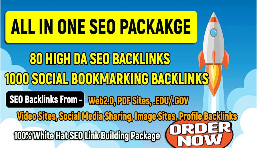 All in One Link Building SEO Package 2021 for $45