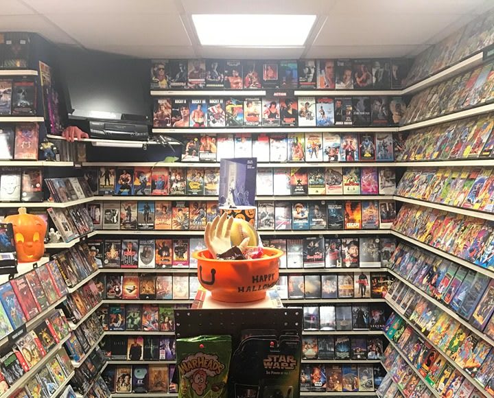 An Incredible Basement Video Store! Nostalgia Video Brings Back My Favorite Place To Shop!