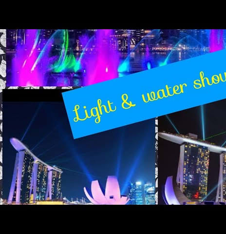 The Light & Water Show at Marina Bay Sands - Singapore