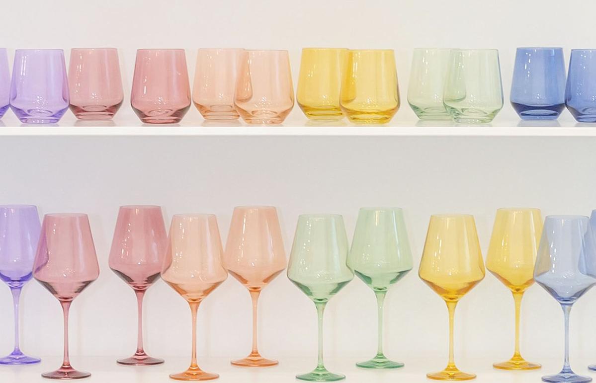 Estelle Colored Glass has the most Instagrammable drinkware for your home