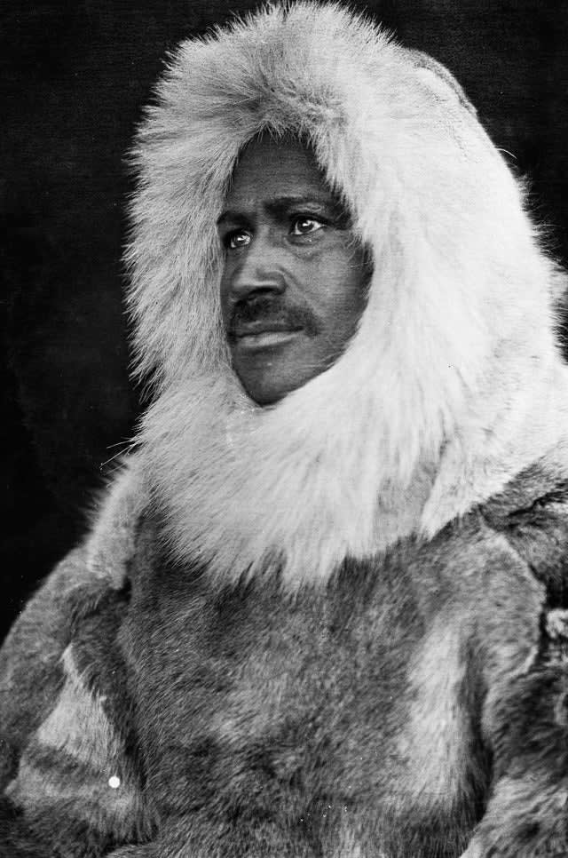 Matthew Henson, credited as the first person ever to reach the North Pole as part of Robert Peary's 1909 expedition.