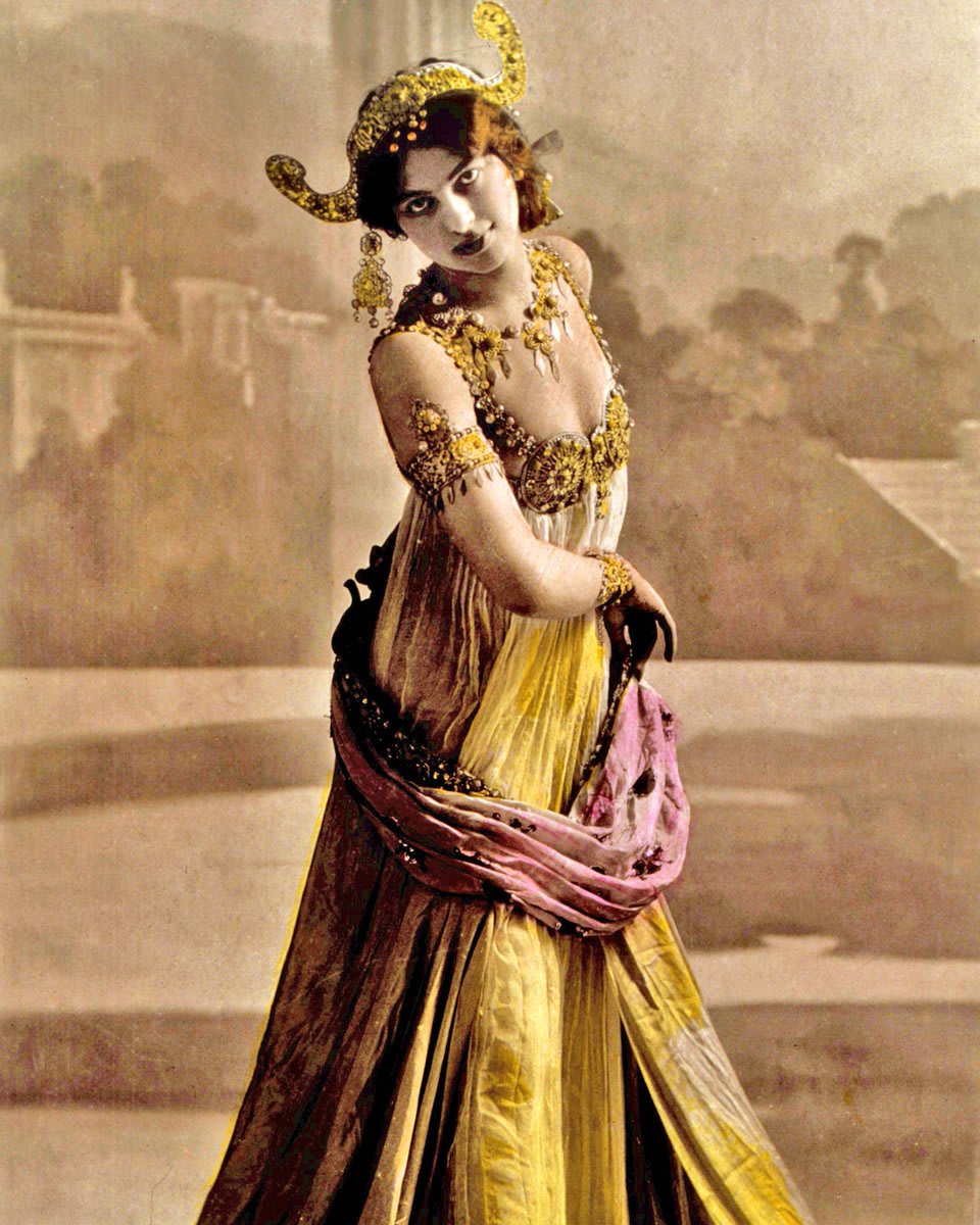 Mata Hari, the archetype of the seductive female spy, was executed for espionage on ThisDayInHistory in 1917. How did she become World War I’s most notorious spy?