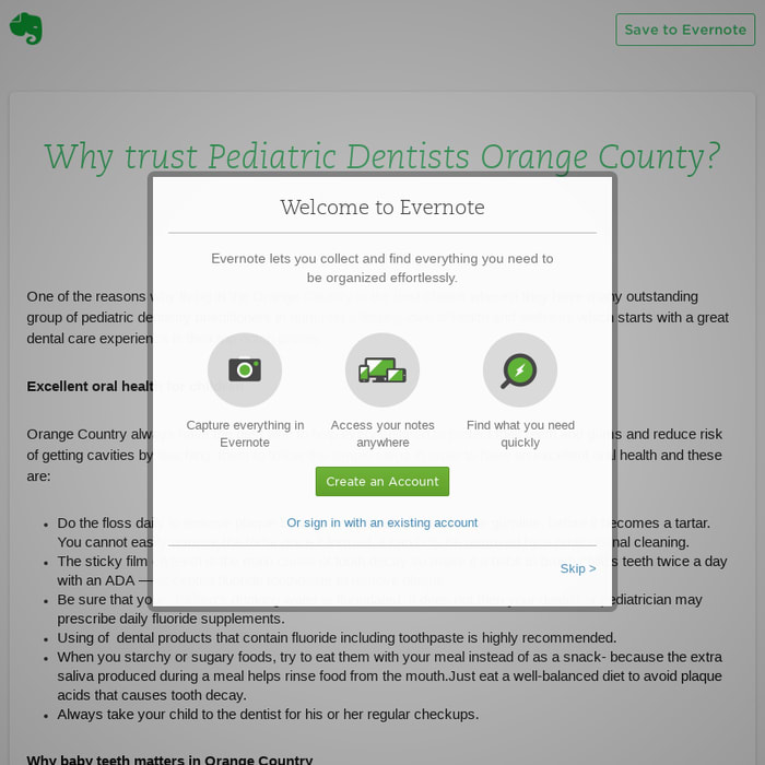 Why trust Pediatric Dentists Orange County?