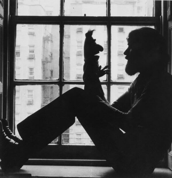 Jim Henson with Bert, c. 1971