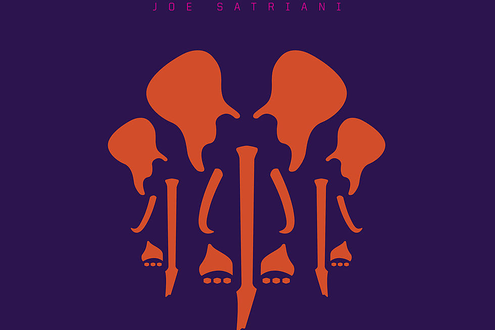 Joe Satriani's new album cover: Elephants from mars