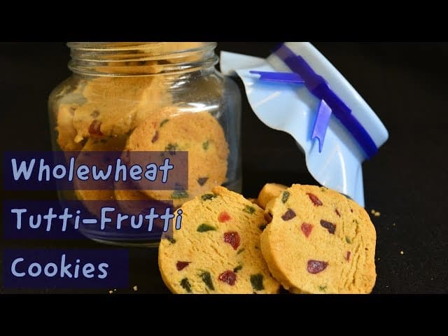 Tutti frutti biscuits recipe : A complete tea time snacks for kids (Tips for soft biscuits)