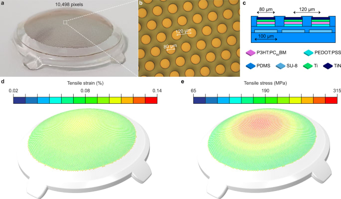 Photovoltaic retinal prosthesis restores high-resolution responses to single-pixel stimulation in blind retinas