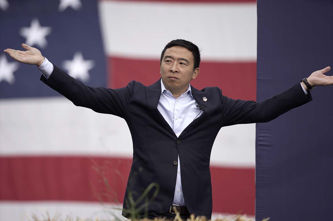 Andrew Yang puts other Dems to shame with big cash haul