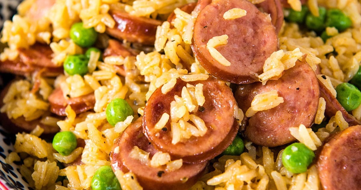 Easy Instant Pot Sausage and Rice