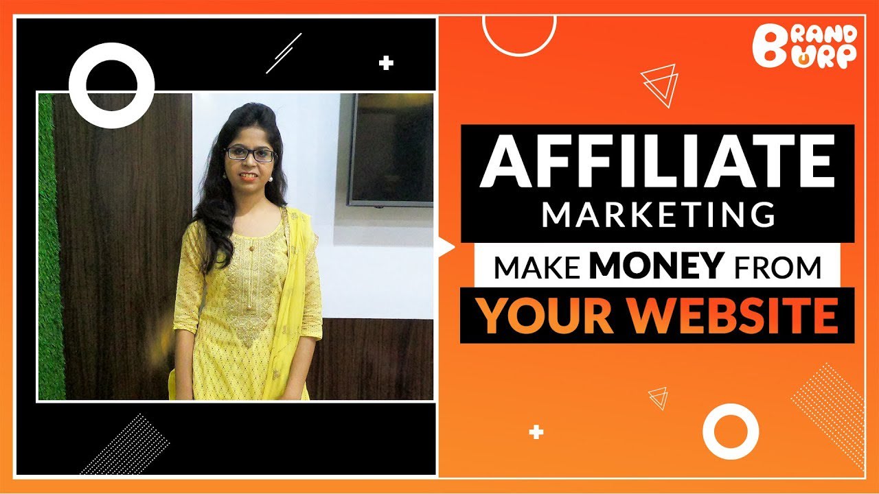 Affiliate Marketing- make money from your website