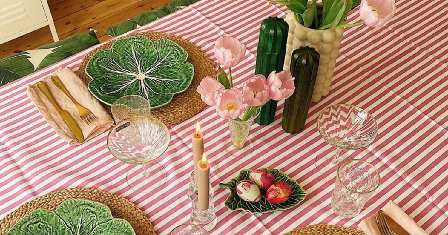 8 Table Decor Ideas To Pretend You're In A Restaurant