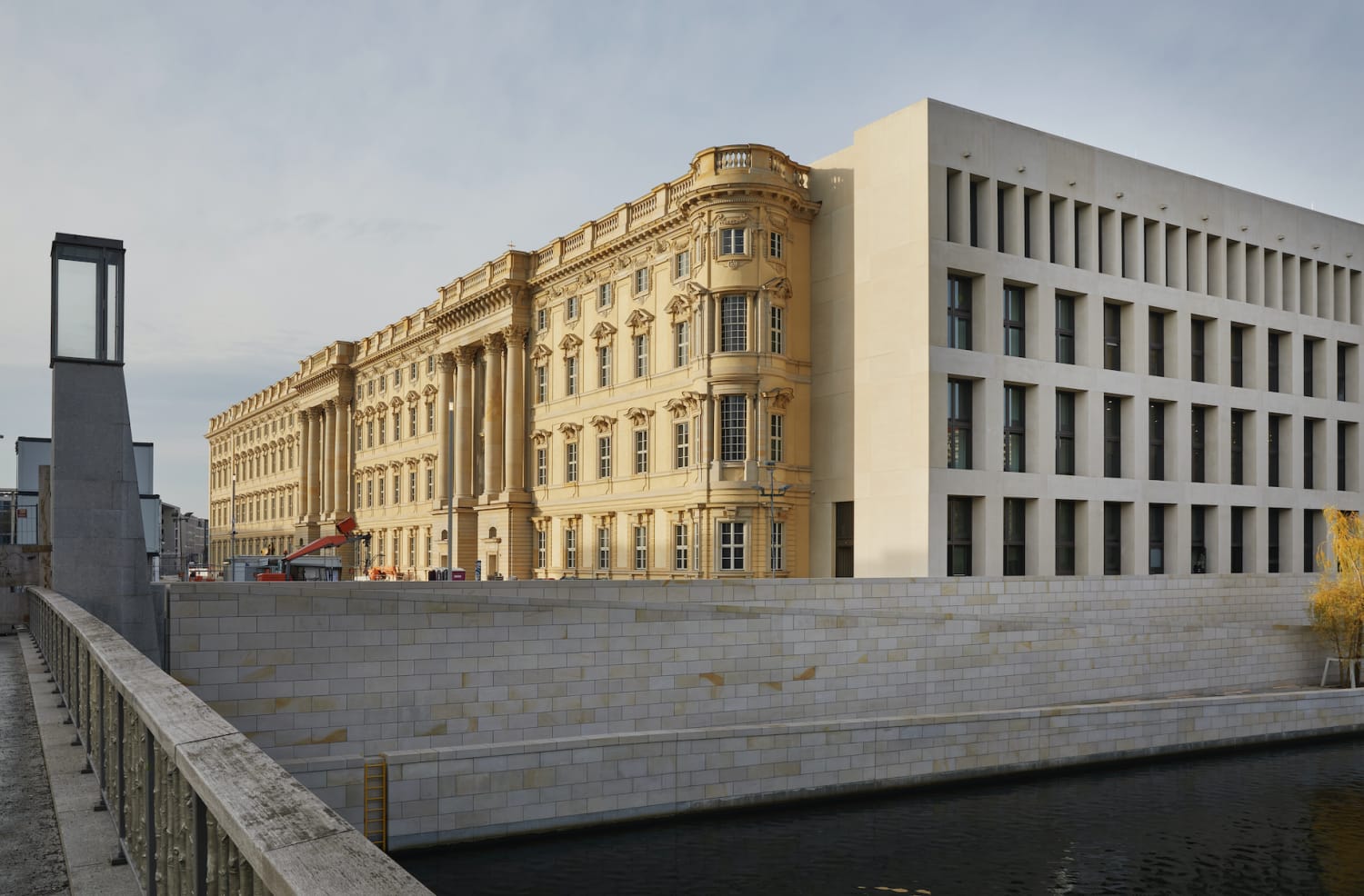 The highly controversial *reconstructed* Berliner Stadtschloss, 2020 (Originally started 1433 but heavily modified, salvageable demolished 1950 because of ideological conflict.) Contemporary architecture haven't necessarily evolved naturally like before, but instead taken an different path entirely.