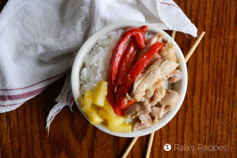 Paleo Sweet and Sour Chicken (plus easy sweet & sour sauce)