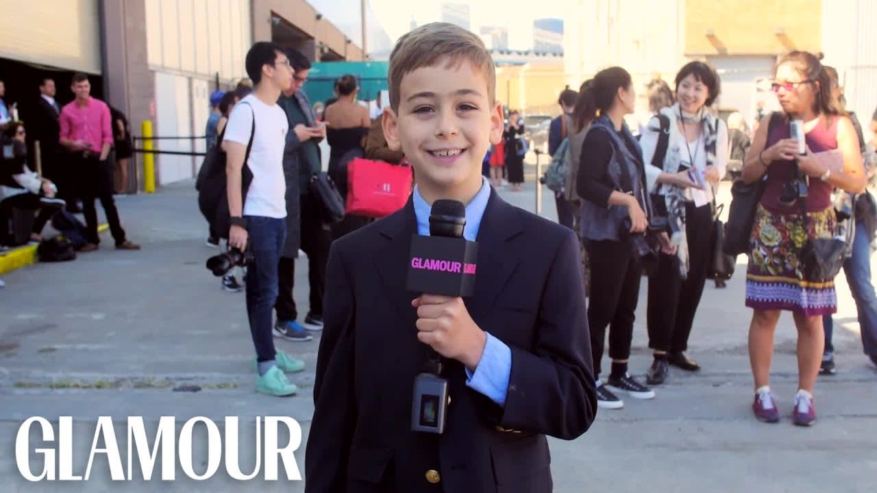 NYFW Fourth Grade Fashion Week Correspondent - Runway Reports | Fashion | Glamour