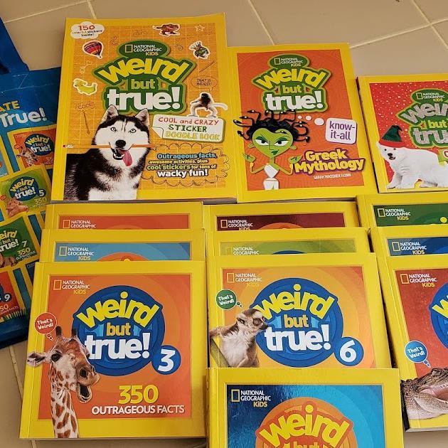 National Geographic Kids Weird But True! Mega Prize Pack Giveaway (ARV $130)