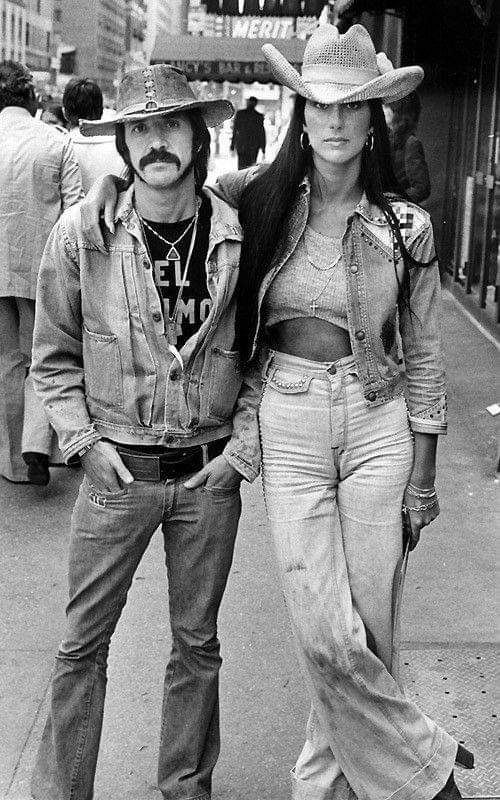 Sonny and Cher, 1970s.