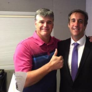 A bot caught Fox News host Sean Hannity deleting at least 5 tweets discussing Michael Cohen