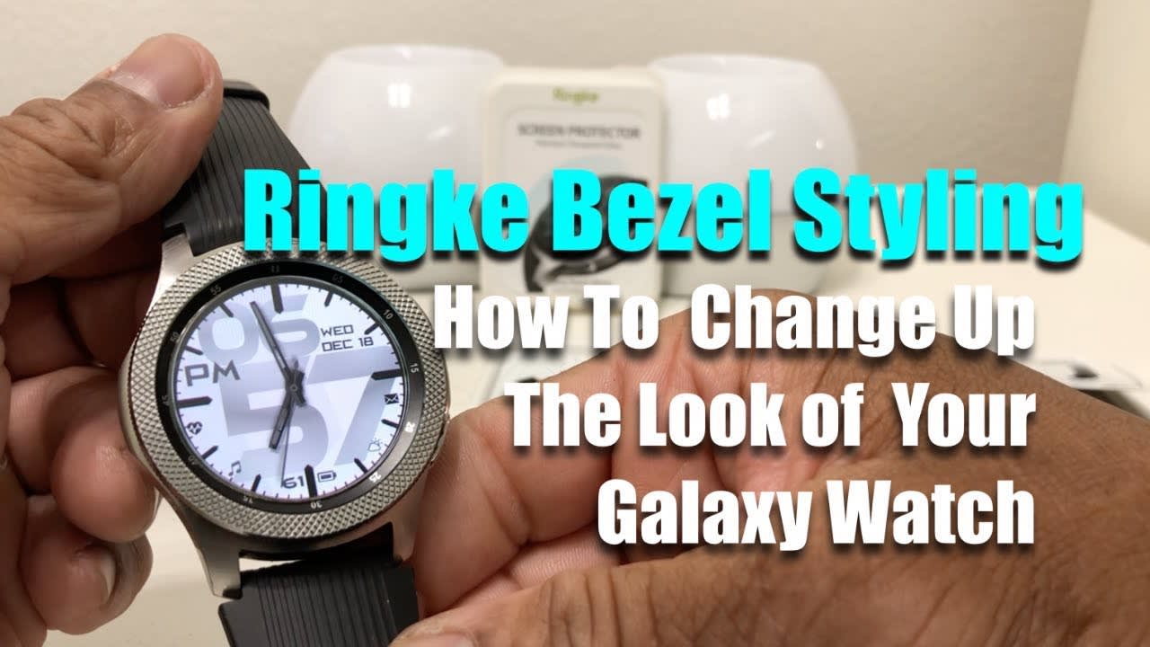 Ringke Bezel Styling: How To Change Up he Look Of Your Galaxy Watch.