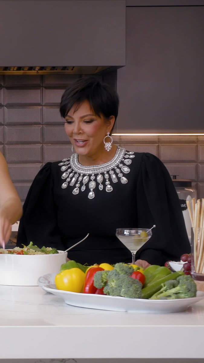 If there’s one thing we know about the Kardashian-Jenner clan, it’s that they love a bit of glitz—but what we didn’t know was that their love for bling extends all the way to the kitchen. Watch Kris and Kylie Jenner show off their culinary skills for Vogue