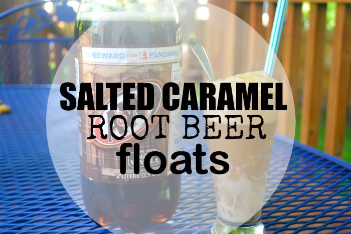 Salted Caramel Root Beer Float