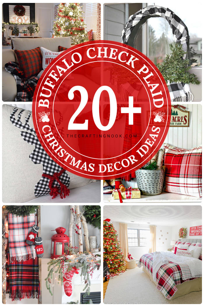 20+ Gorgeous Buffalo Plaid Christmas Decor Ideas (Mostly DIY)