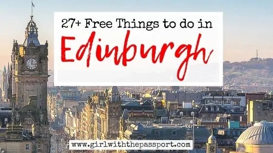 27+ Best Free Things to do in Edinburgh!