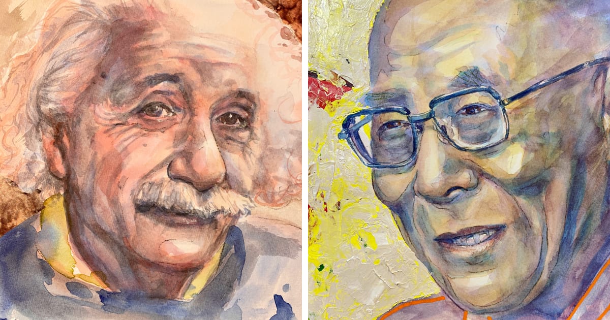 I Painted 40 Portraits In 40 Days To Find Inspiration