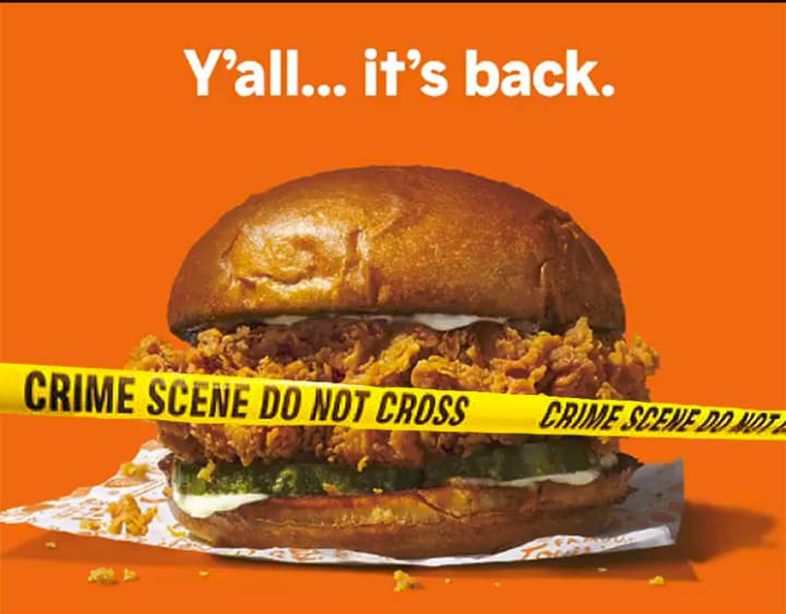 Popeye's chicken sandwich - Citizens for equal opportunity
