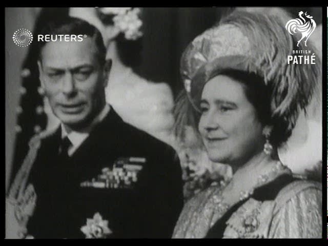 Newsreel history is made by graphic film report of the marriage of Princess Elizabeth and ...(1947)